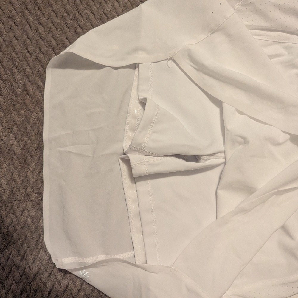 Athleta Run With It 16" White Skort Women's Size XS Tennis Running Golf - Picture 5 of 8
